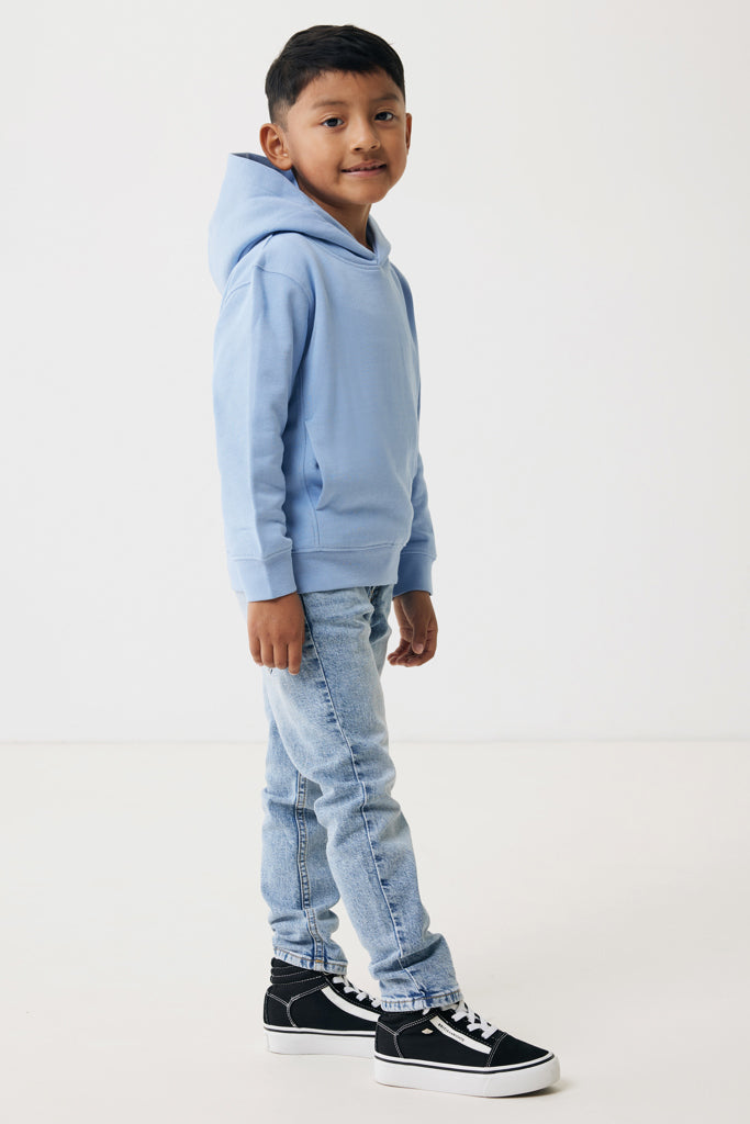 Load image into Gallery viewer, Kids recycled cotton hoodie with sidepockets - Custom Wood Designs
