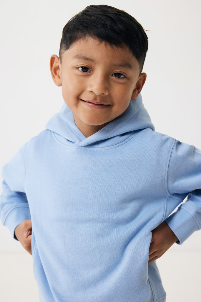 Load image into Gallery viewer, Kids recycled cotton hoodie with sidepockets - Custom Wood Designs
