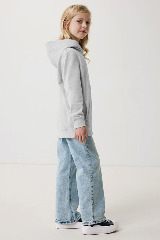 Kids recycled cotton hoodie with sidepockets - Custom Wood Designs