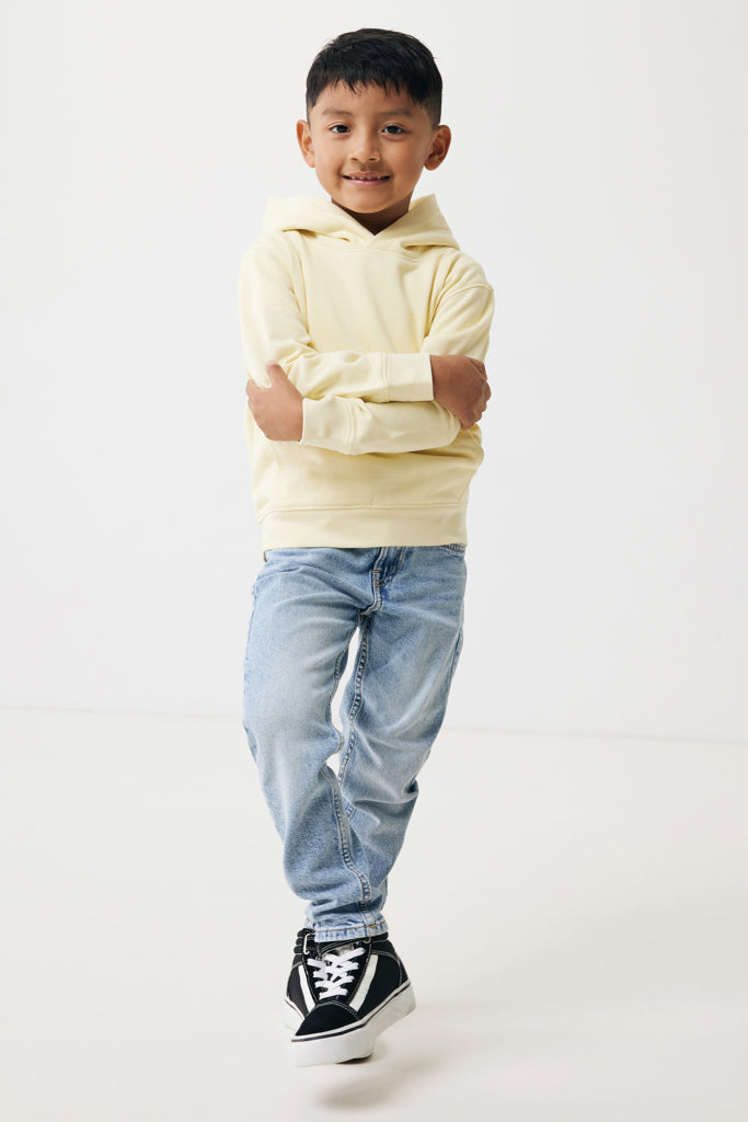 Load image into Gallery viewer, Kids recycled cotton hoodie with sidepockets - Custom Wood Designs
