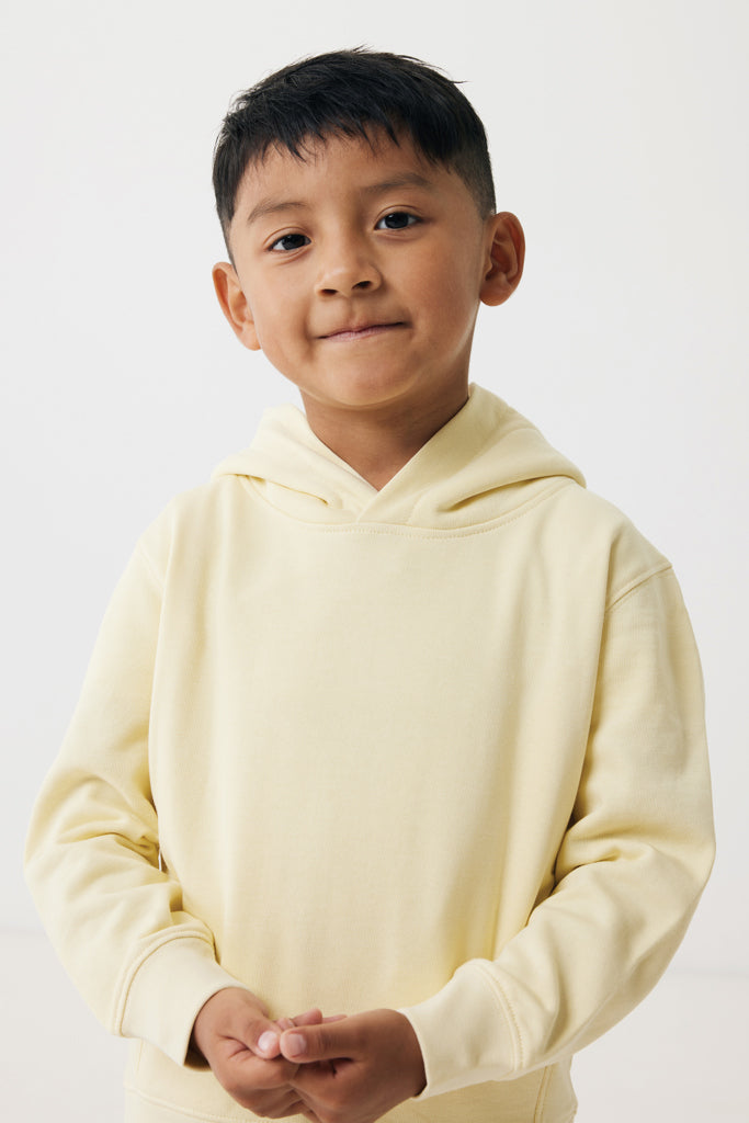 Load image into Gallery viewer, Kids recycled cotton hoodie with sidepockets - Custom Wood Designs
