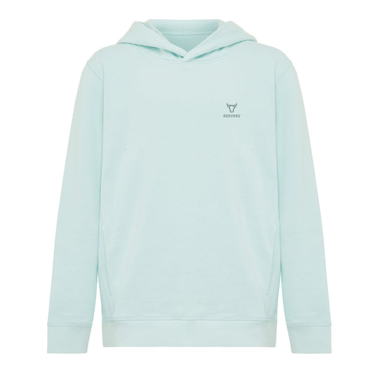 Kids recycled cotton hoodie with sidepockets - Custom Wood Designs