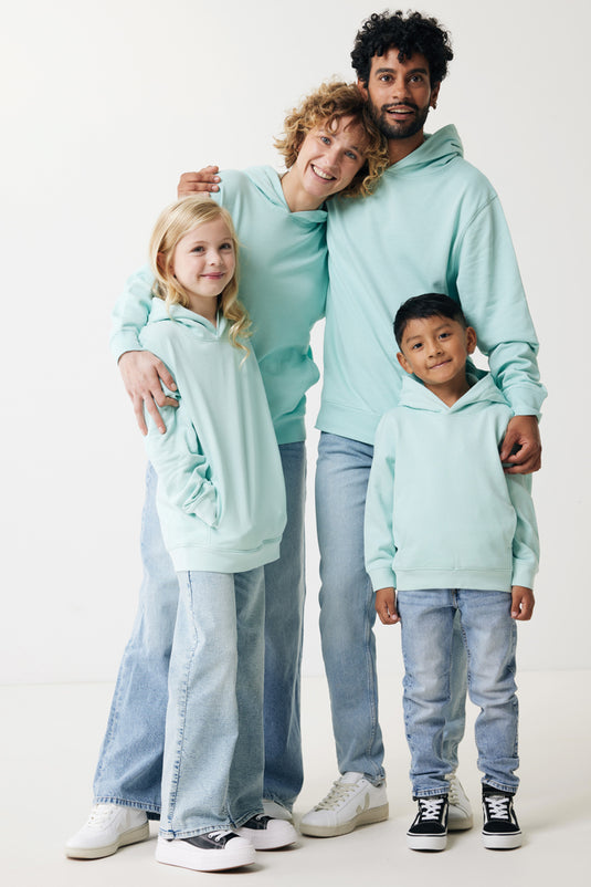 Kids recycled cotton hoodie with sidepockets - Custom Wood Designs