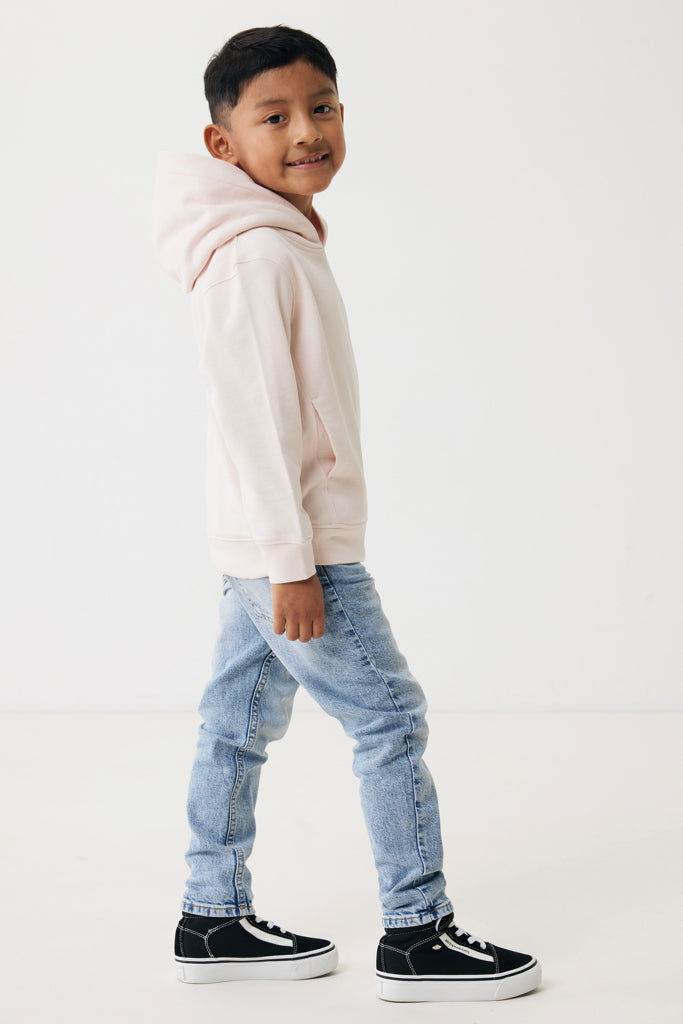 Load image into Gallery viewer, Kids recycled cotton hoodie with sidepockets - Custom Wood Designs
