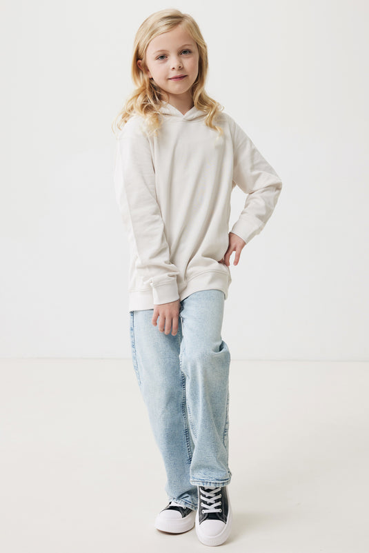 Kids recycled cotton hoodie with sidepockets - Custom Wood Designs