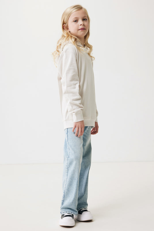 Kids recycled cotton hoodie with sidepockets - Custom Wood Designs