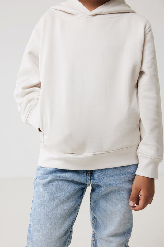 Kids recycled cotton hoodie with sidepockets - Custom Wood Designs