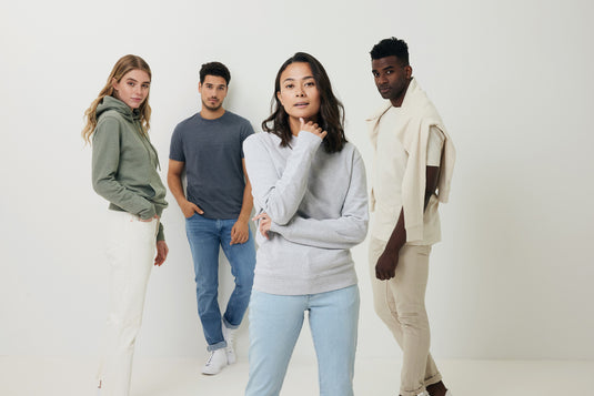 Manue recycled cotton t-shirt undyed - Custom Wood Designs