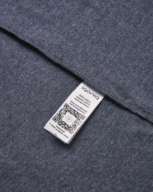 Manue recycled cotton t-shirt undyed - Custom Wood Designs