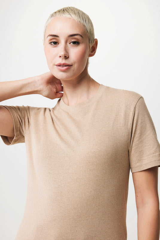 Manue recycled cotton t-shirt undyed - Custom Wood Designs