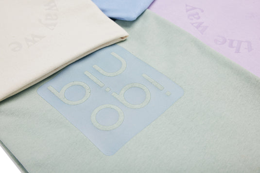 Manue recycled cotton t-shirt undyed - Custom Wood Designs