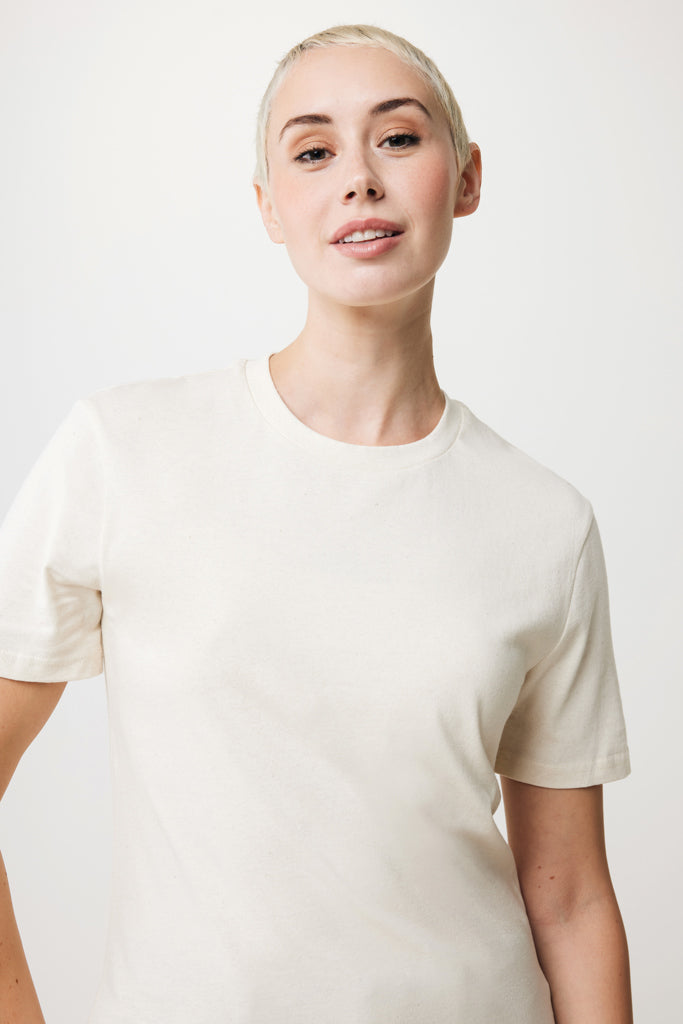 Load image into Gallery viewer, Manue recycled cotton t-shirt undyed - Custom Wood Designs
