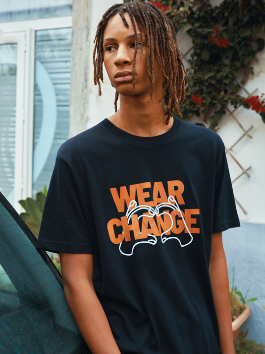 Kakad relaxed recycled cotton t-shirt - Custom Wood Designs