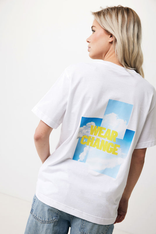 Kakad relaxed recycled cotton t-shirt - Custom Wood Designs