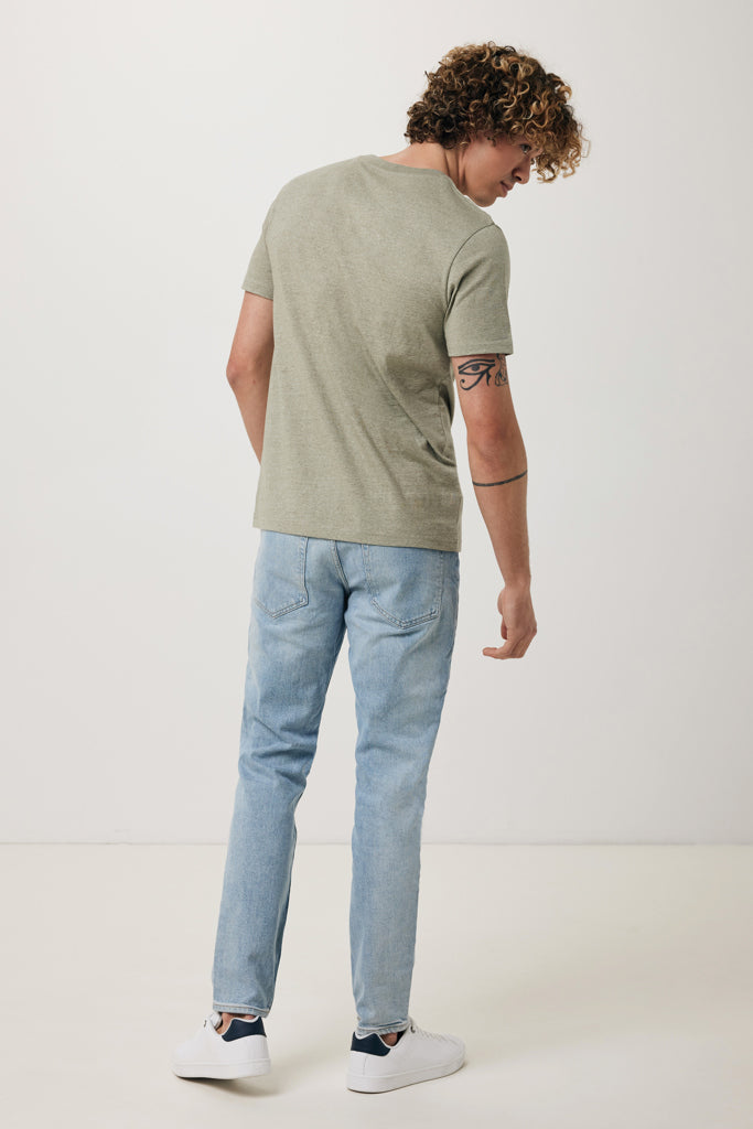 Load image into Gallery viewer, Bret recycled cotton t-shirt - Custom Wood Designs
