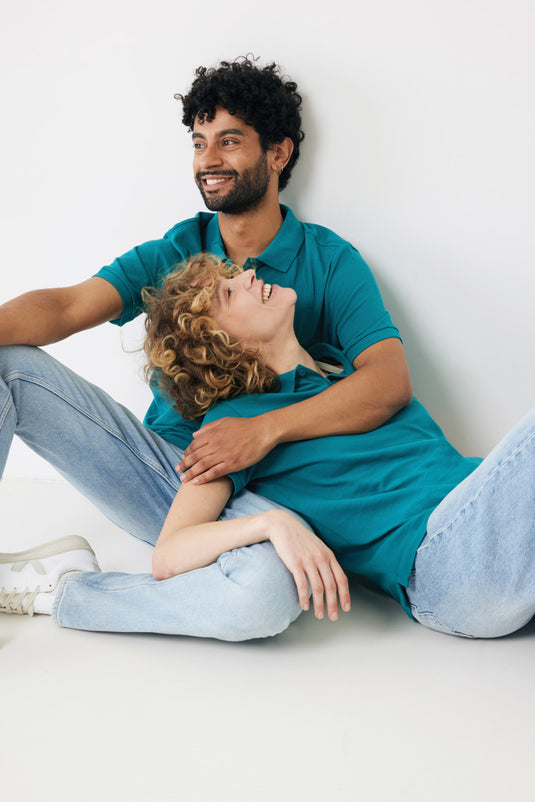 Yosemit recycled cotton pique polo - Custom Wood Designs