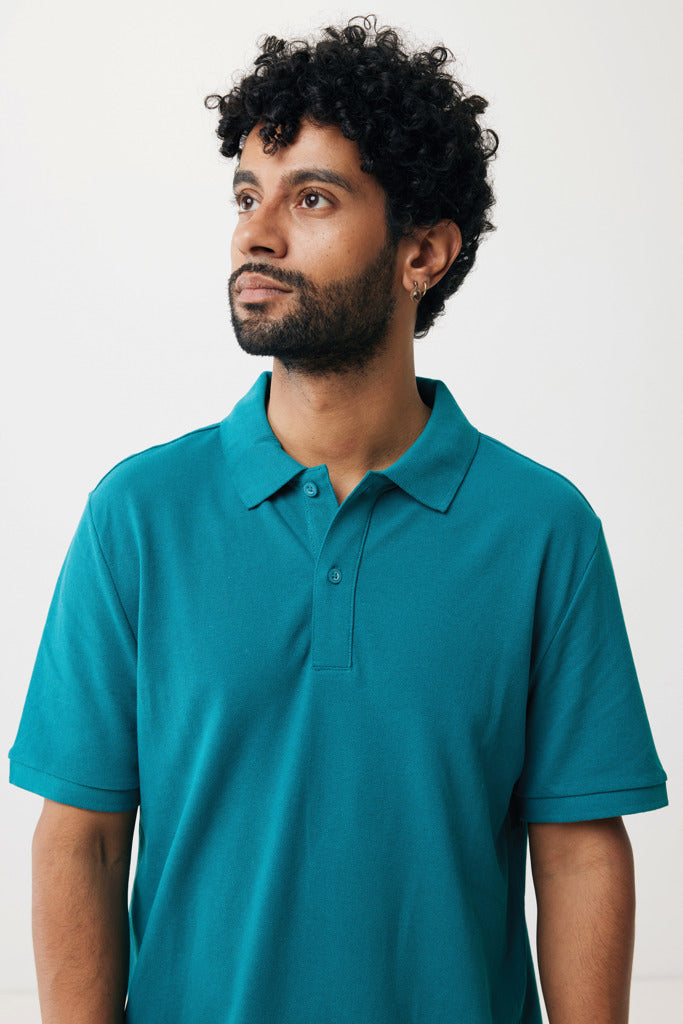 Load image into Gallery viewer, Yosemit recycled cotton pique polo - Custom Wood Designs

