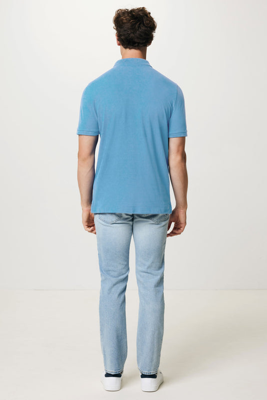 Yosemit recycled cotton pique polo - Custom Wood Designs