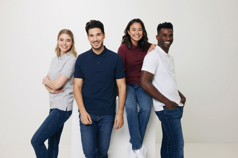 Load image into Gallery viewer, Yosemit recycled cotton pique polo - Custom Wood Designs
