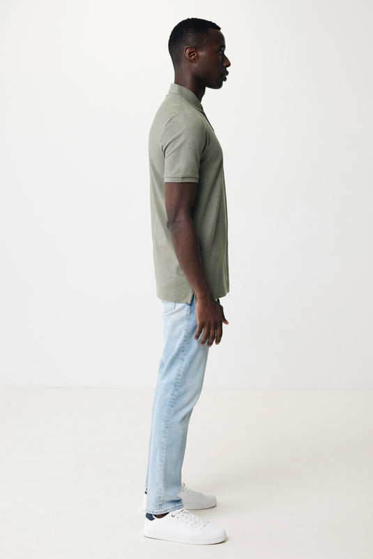 Yosemit recycled cotton pique polo - Custom Wood Designs