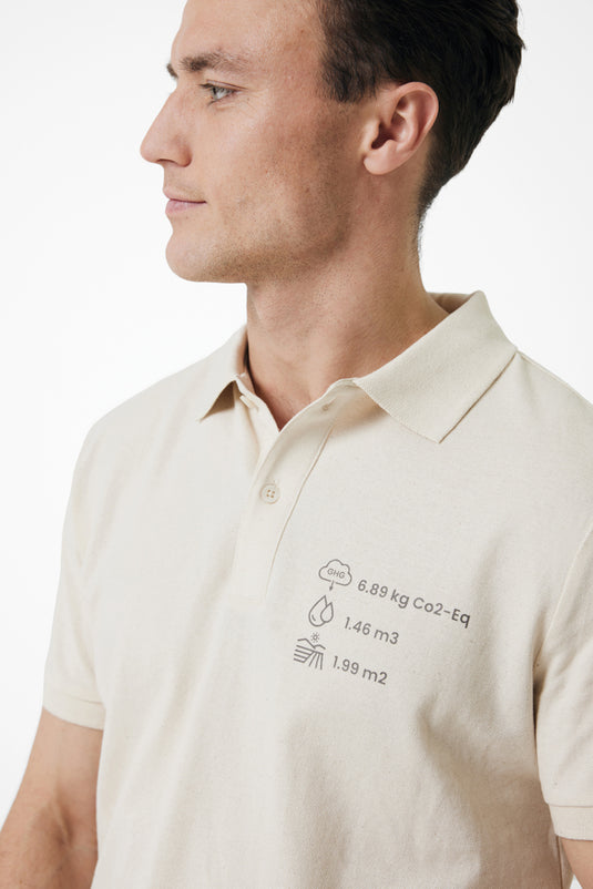 Yosemit recycled cotton pique polo - Custom Wood Designs