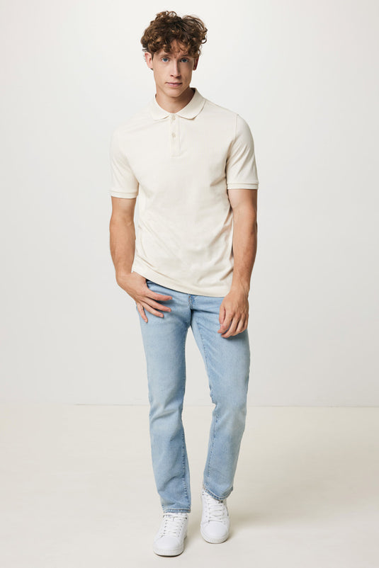 Yosemit recycled cotton pique polo - Custom Wood Designs