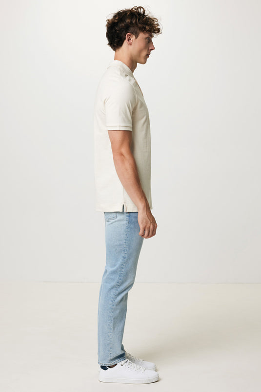 Yosemit recycled cotton pique polo - Custom Wood Designs