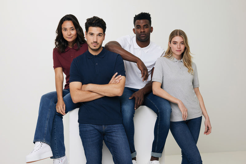 Load image into Gallery viewer, Yosemit recycled cotton pique polo - Custom Wood Designs
