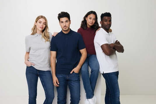 Yosemit recycled cotton pique polo - Custom Wood Designs