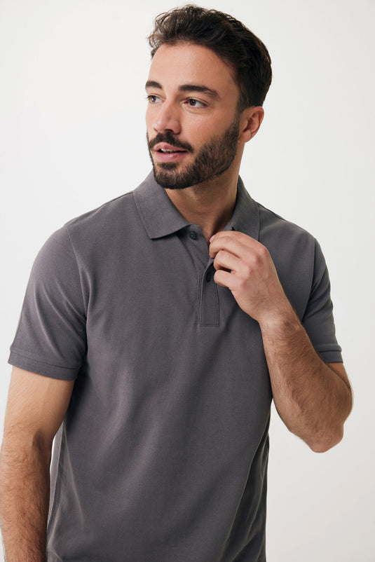 Yosemit recycled cotton pique polo - Custom Wood Designs