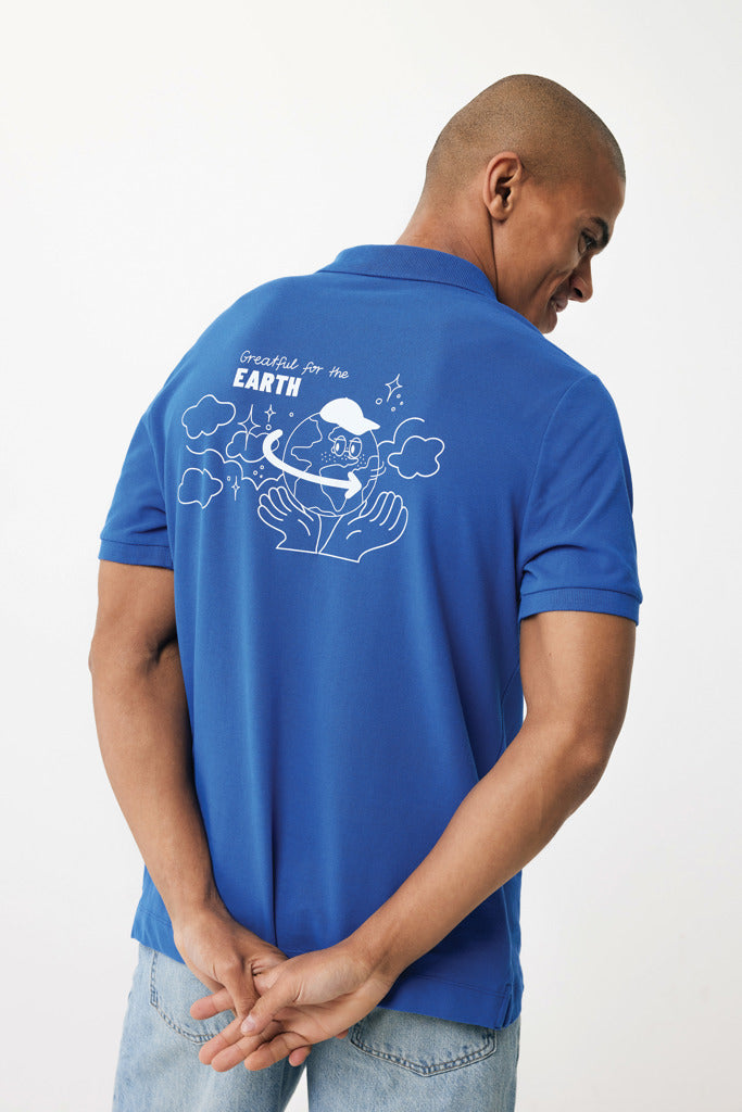 Load image into Gallery viewer, Yosemit recycled cotton pique polo - Custom Wood Designs
