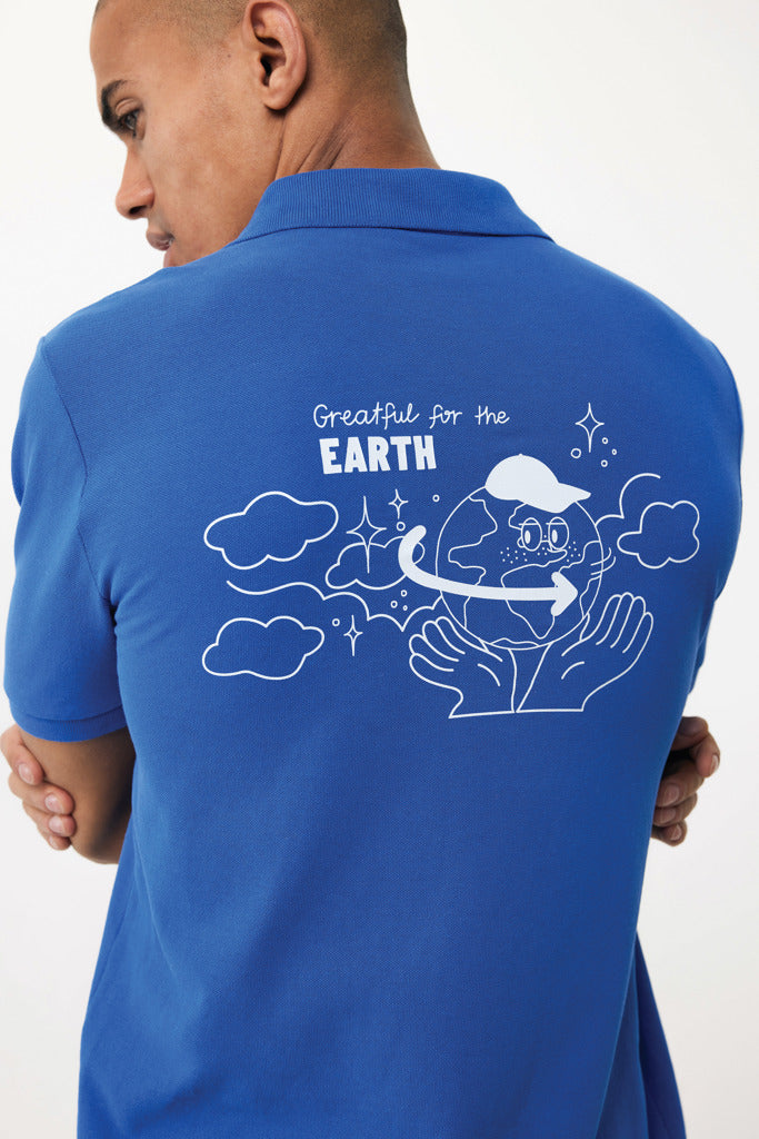 Load image into Gallery viewer, Yosemit recycled cotton pique polo - Custom Wood Designs
