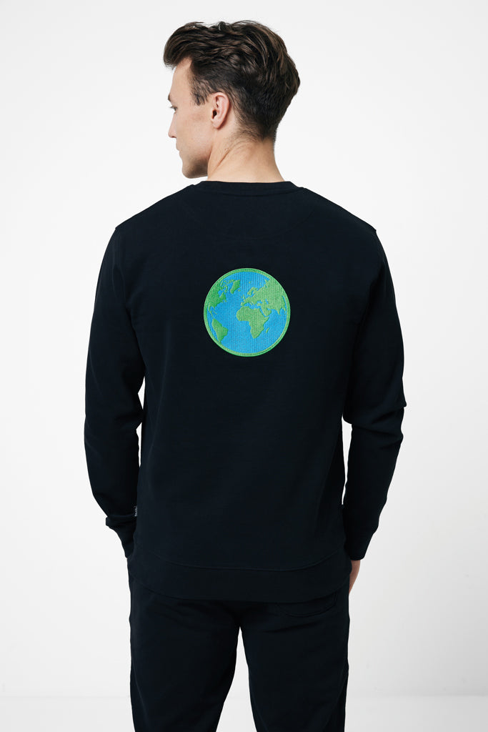 Load image into Gallery viewer, Zio recycled cotton crew neck - Custom Wood Designs
