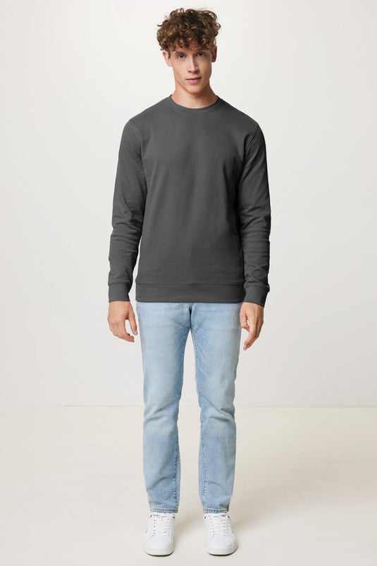 Zio recycled cotton crew neck - Custom Wood Designs