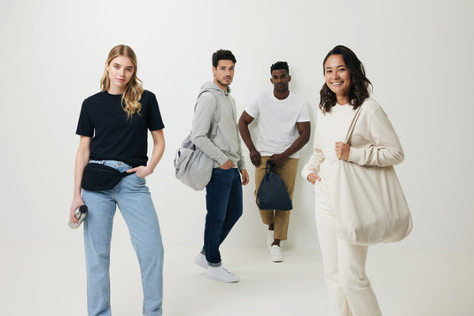 Denal recycled cotton crew neck undyed - Custom Wood Designs