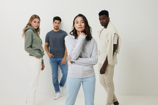 Denal recycled cotton crew neck undyed - Custom Wood Designs