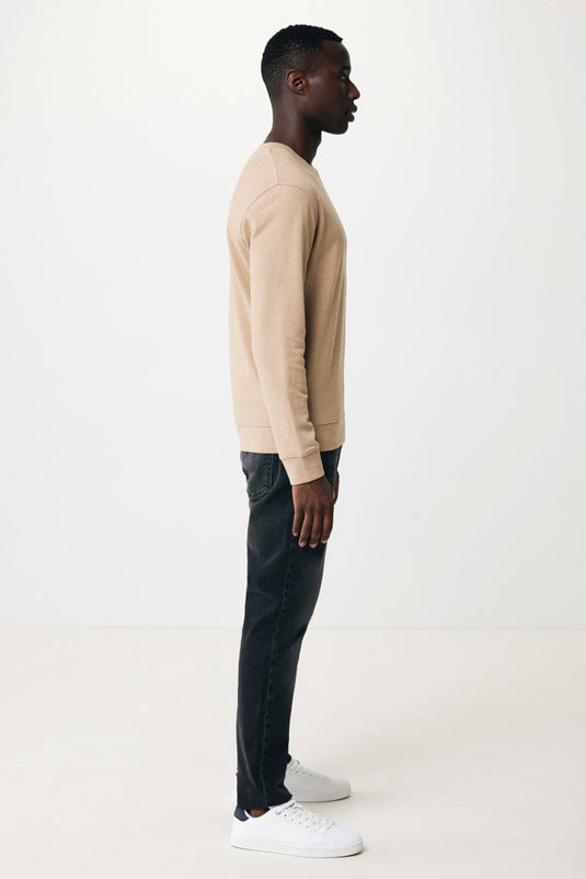 Denal recycled cotton crew neck undyed - Custom Wood Designs