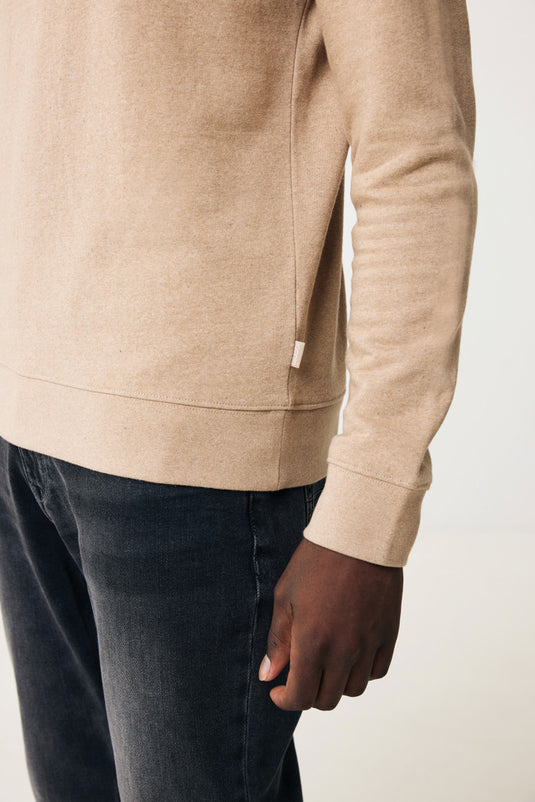 Denal recycled cotton crew neck undyed - Custom Wood Designs