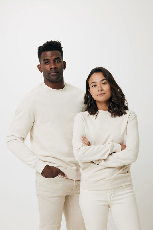 Denal recycled cotton crew neck undyed - Custom Wood Designs