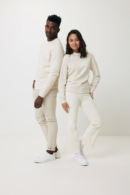 Denal recycled cotton crew neck undyed - Custom Wood Designs