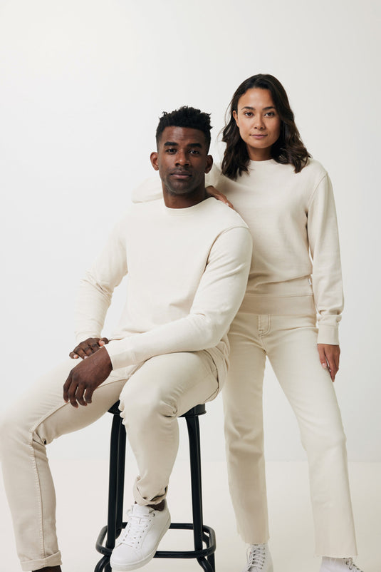 Denal recycled cotton crew neck undyed - Custom Wood Designs