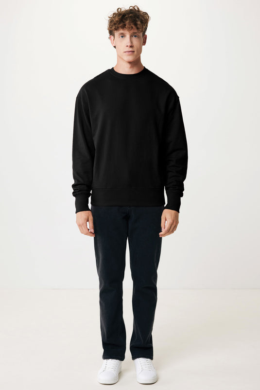 Kruge relaxed recycled cotton crew neck - Custom Wood Designs