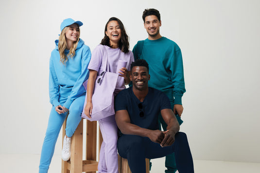 Kruge relaxed recycled cotton crew neck - Custom Wood Designs