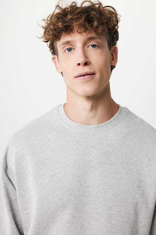 Kruge relaxed recycled cotton crew neck - Custom Wood Designs