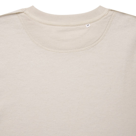 Kruge relaxed recycled cotton crew neck - Custom Wood Designs