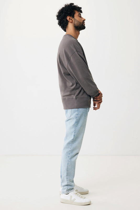 Kruge relaxed recycled cotton crew neck - Custom Wood Designs