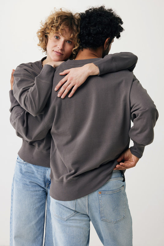 Kruge relaxed recycled cotton crew neck - Custom Wood Designs