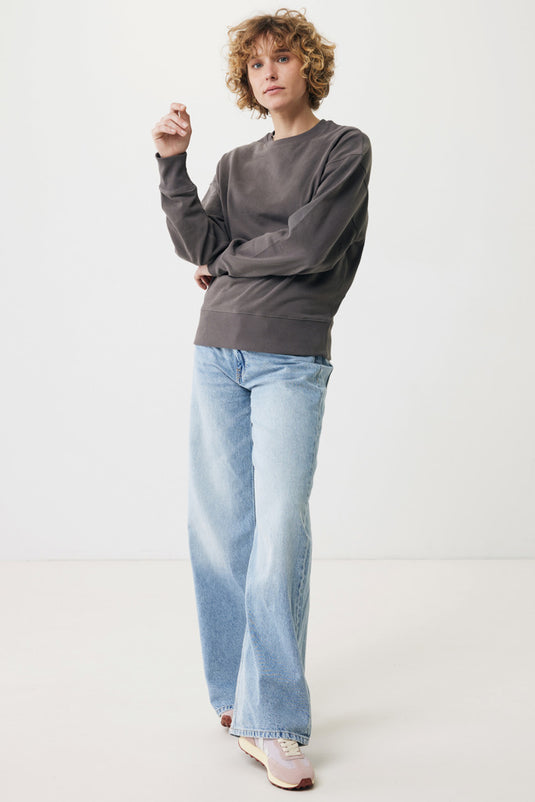 Kruge relaxed recycled cotton crew neck - Custom Wood Designs