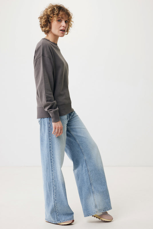 Kruge relaxed recycled cotton crew neck - Custom Wood Designs