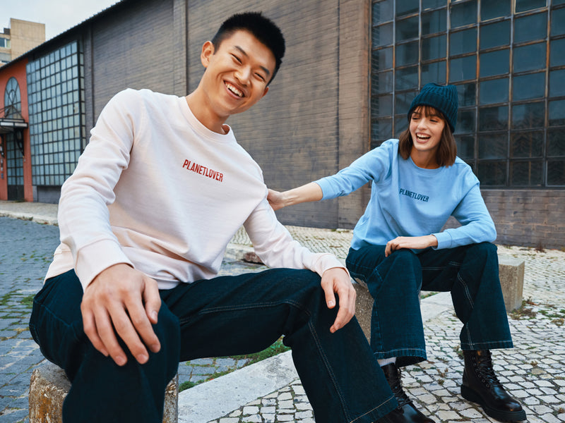 Load image into Gallery viewer, Etosh lightweight recycled cotton crew neck - Custom Wood Designs
